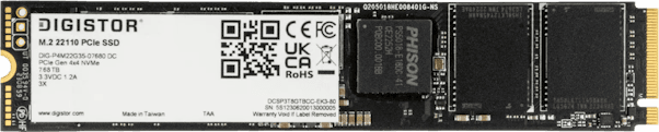 DigiStor M.2 22110 PCIe SSD