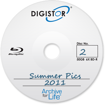 Digistor 50GB BD-R Recordable Media