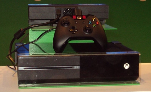 The Xbox One has a Blu-Ray drive to handle the massive file demands.