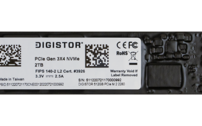 Ultimate in DAR Security: DIGISTOR FIPS SSDs are CSfC Listed